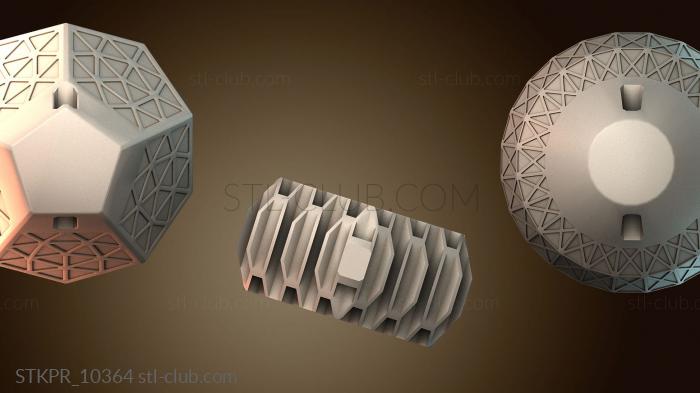 Статуэтки упрощенные Геометрические фигуры