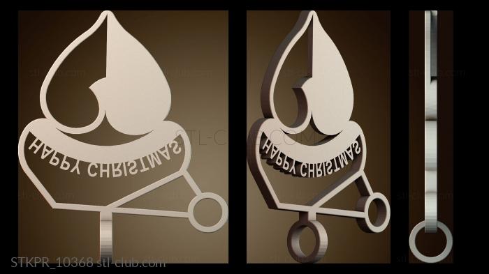 Статуэтки упрощенные Дизайн рождественского украшения