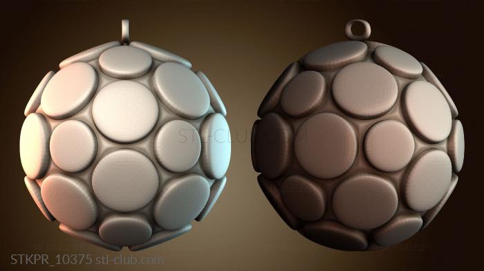 Статуэтки упрощенные Геометрический дизайн сферы