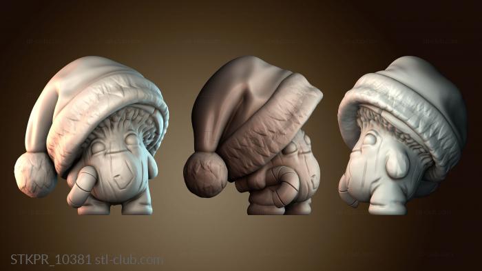 Статуэтки упрощенные Рождественский гриб