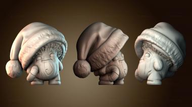 3D модель Рождественский гриб (STL)