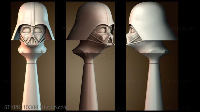 Статуэтки упрощенные Скульптура Дарта Вейдера