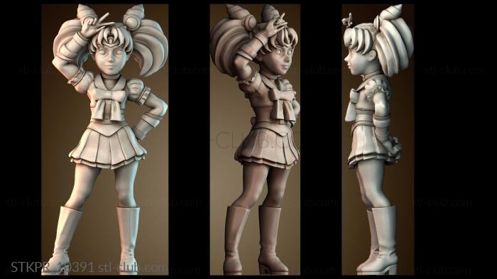 Статуэтки упрощенные Маленькая лунная принцесса