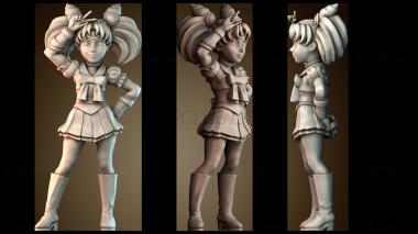 3D модель Маленькая лунная принцесса (STL)