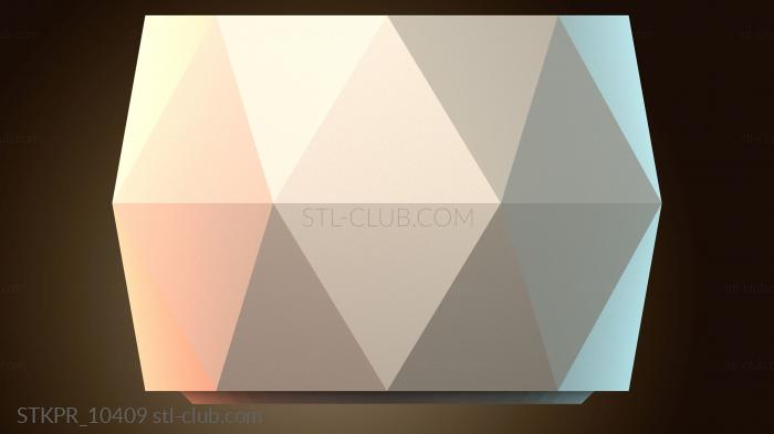 Статуэтки упрощенные Геометрический абстрактный дизайн