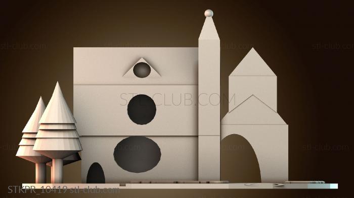 Абстрактная архитектурная конструкция