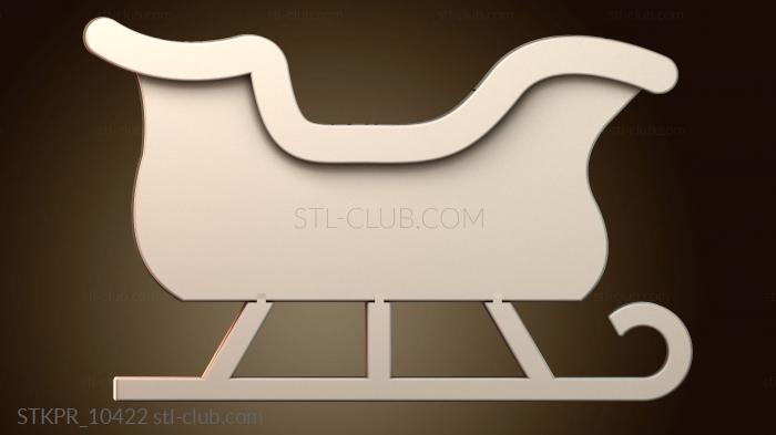 Схема конструкции саней