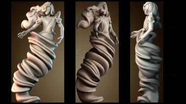 3D модель Великий Элементаль Ветра (STL)