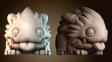 3D модель League of Legends Поро (STL)