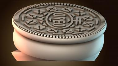 3D модель Дизайн печенья Oreo (STL)