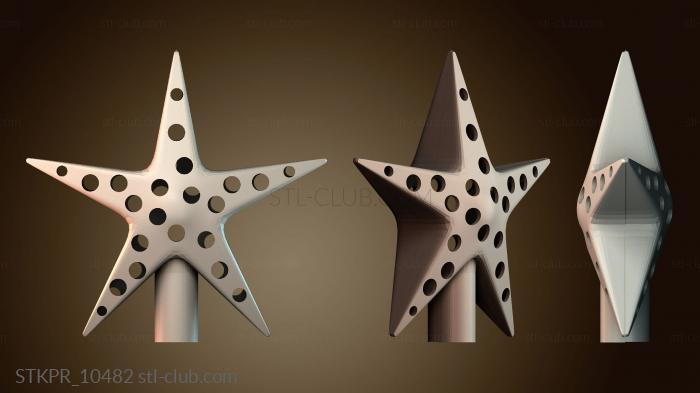 Статуэтки упрощенные Скульптура в форме звезды