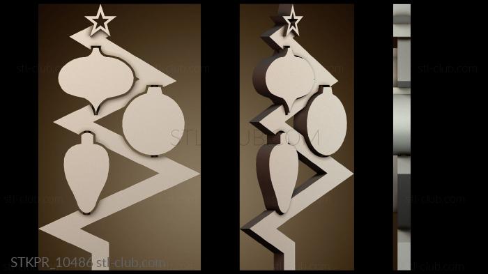 Статуэтки упрощенные Дизайн рождественского украшения