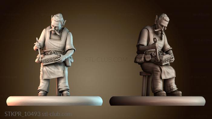 Статуэтки упрощенные Гном мастер