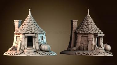 3D модель Хижина Хагрида (STL)