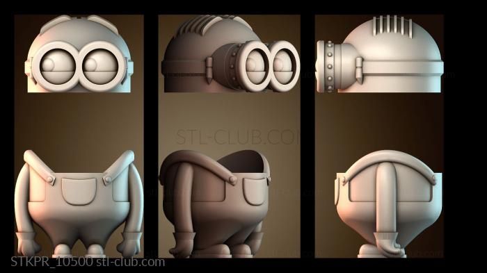 Статуэтки упрощенные Minion Money Коробка для чаевых