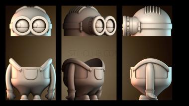 3D модель Minion Money Коробка для чаевых (STL)