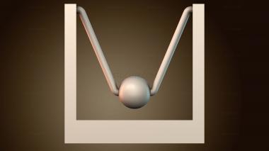 3D модель Колыбель Ньютона (STL)