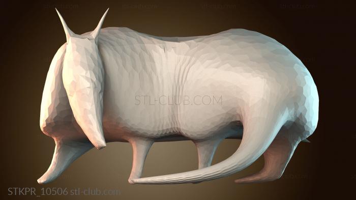 Статуэтки упрощенные Свеча «Армадилло»