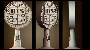 3D модель Подставка для наушников BTS (STL)