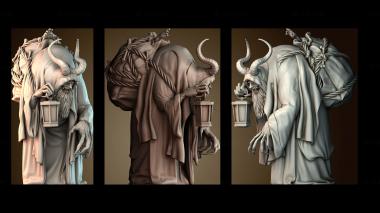 3D модель Крампус (STL)