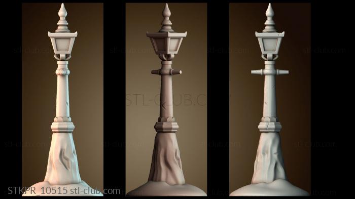 Статуэтки упрощенные Фонарный столб в подарок