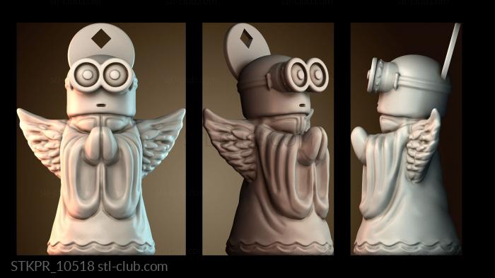 Статуэтки упрощенные Миньон Боб Ангел