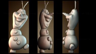 3D модель Олаф (STL)