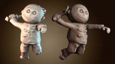 3D модель Бочка для прихвостня Oogie Boogies (STL)