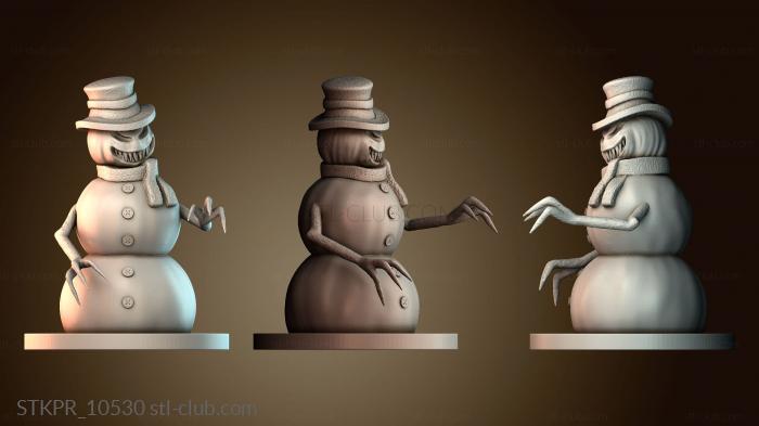 Статуэтки упрощенные Снеговик