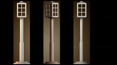 3D модель Уличные фонари для детских кроваток (STL)