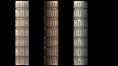 3D модель Валик для текстурирования древесины с полосками (STL)