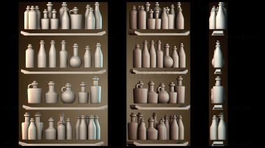 3D модель Бутылки (STL)