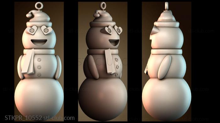 Эмодзи снеговика