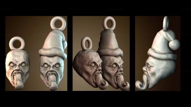 3D модель Uzumaki Орнамент Крикуна (STL)