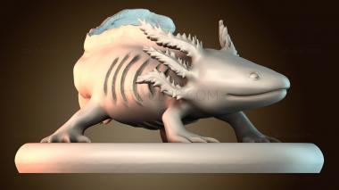 3D модель Аксолотль (STL)