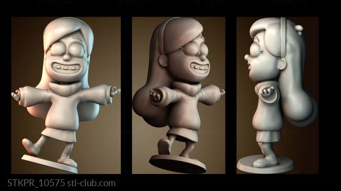 Статуэтки упрощенные Гравити Фолз Мейбл Пайнс