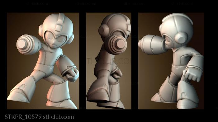 Статуэтки упрощенные Мегамен