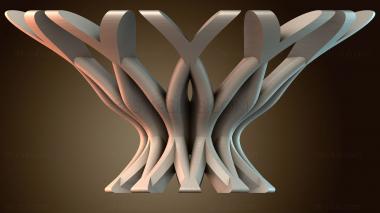 3D модель Снежинка чаша (STL)