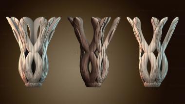 3D модель Фактурная ваза (STL)