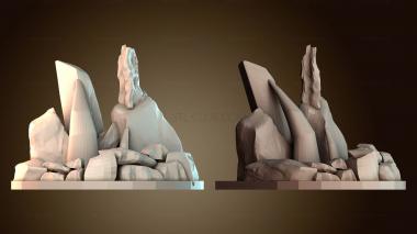 3D модель Фонтан водопад (STL)