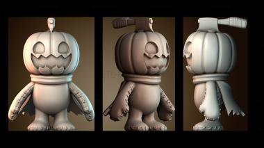 3D модель Тыквенный мон (STL)
