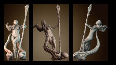 3D модель Волшебница (STL)