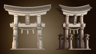 3D модель Тории для настольных игр (STL)