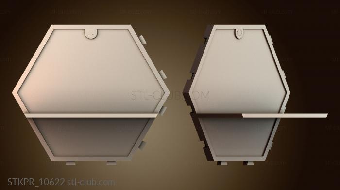 Wexagon Шестиугольные полки