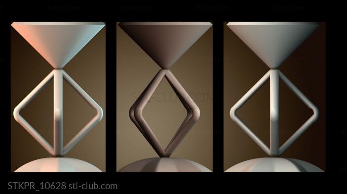 Статуэтки упрощенные Подставка под свечу