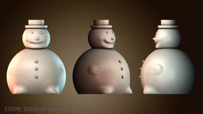 Статуэтки упрощенные Фрости Снеговик