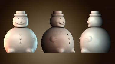 3D модель Фрости Снеговик (STL)