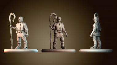 3D модель Пастух полурослик (STL)