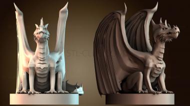 3D модель Дракон (STL)