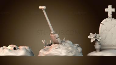 3D модель Разброс на кладбище (STL)